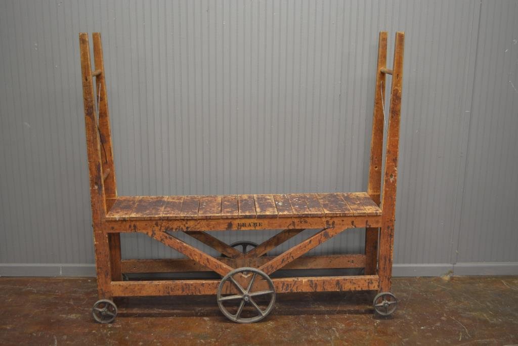 Industrial Factory Warehouse Cart 59"H,   64"L,  19 (1 of 4)