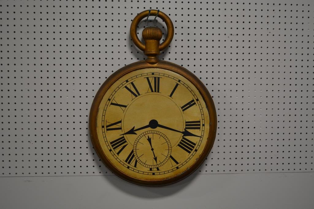 Watch Repair Trade Sign metal, double sided 28"H,  20" (1 of 7)