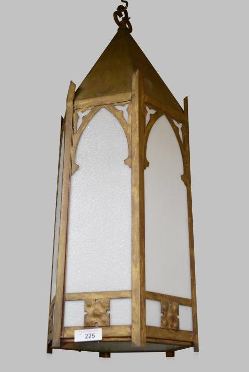 Gothic Church Lantern 46"H,  16 1/4"  x   14" (1 of 1)