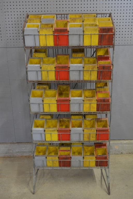 Industrial Bin Rack (1 of 2)