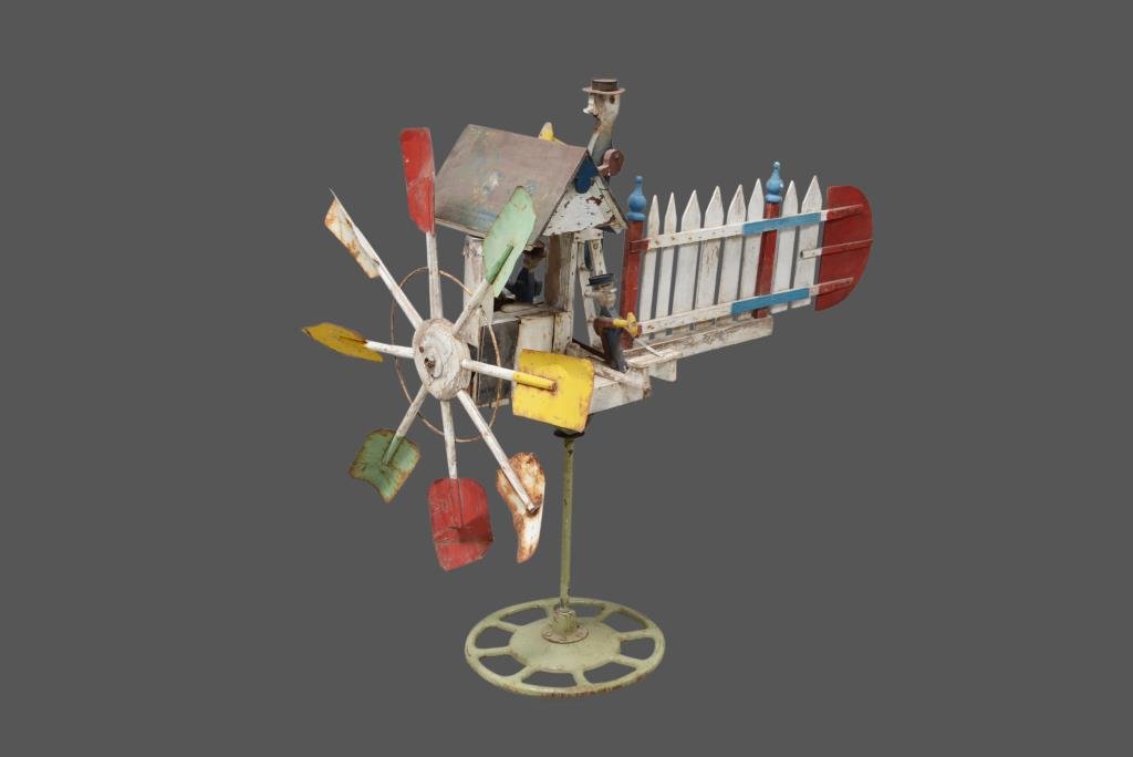 Large Folky Mid-Western Whirligig (1 of 3)