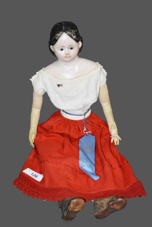 Early Greiner Doll w/ Original Label *Jean Hess (1 of 5)