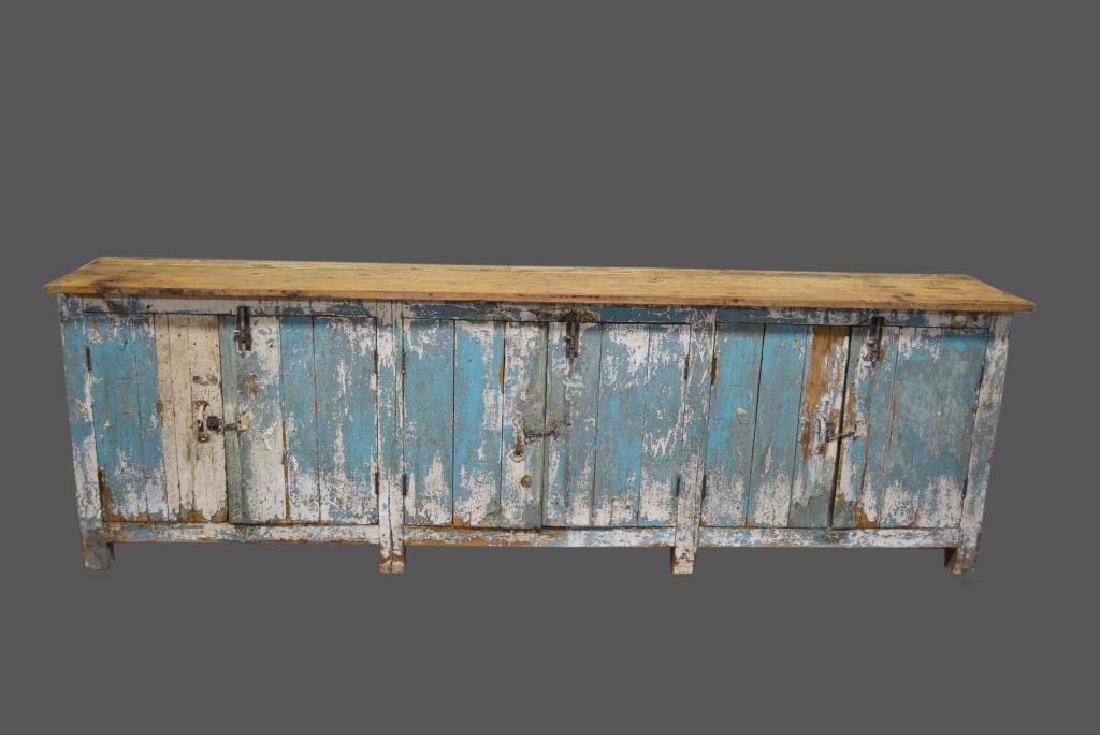 Painted Server 36 1/4"H,   112"L,   18"W (1 of 3)