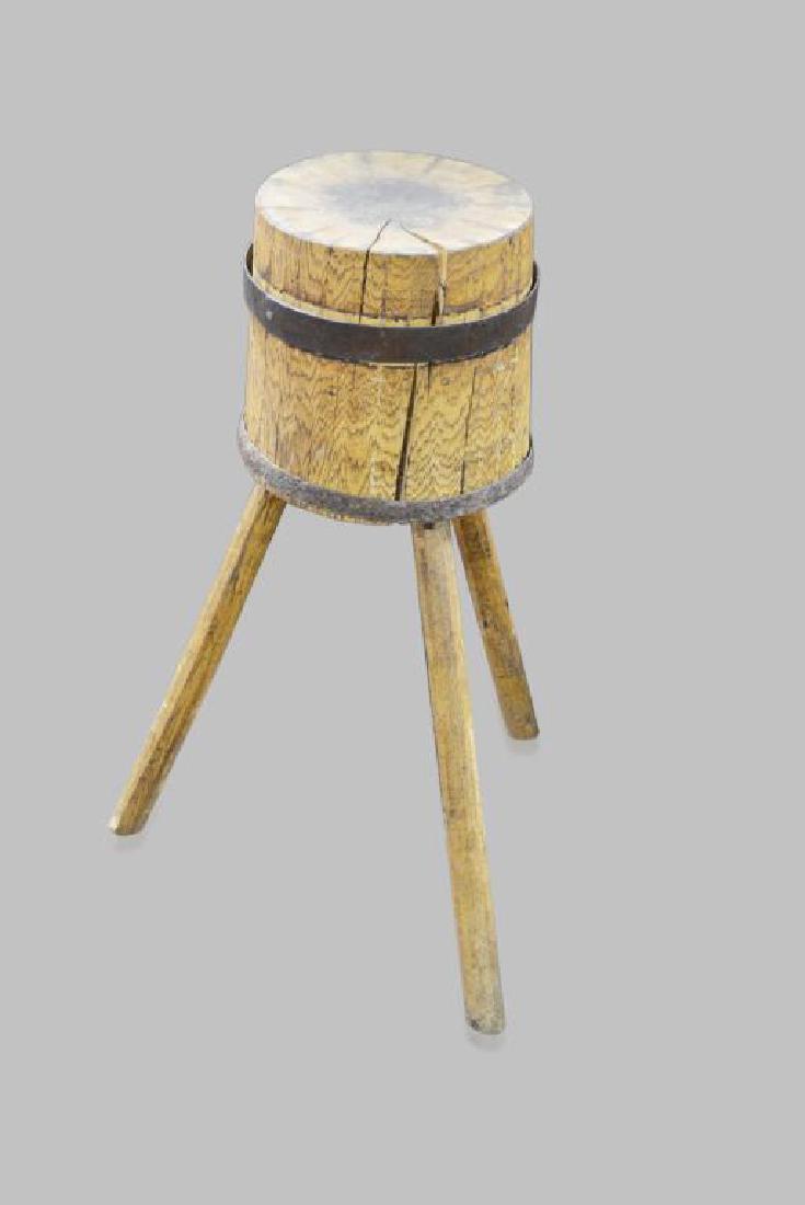 Small Butcher Block 29"H,   20 1/2"  x   20 1/2"(legs) (1 of 1)