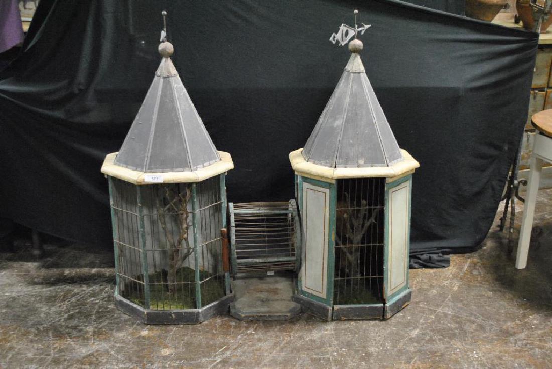 Folk Art Squirrel Cage (1 of 3)