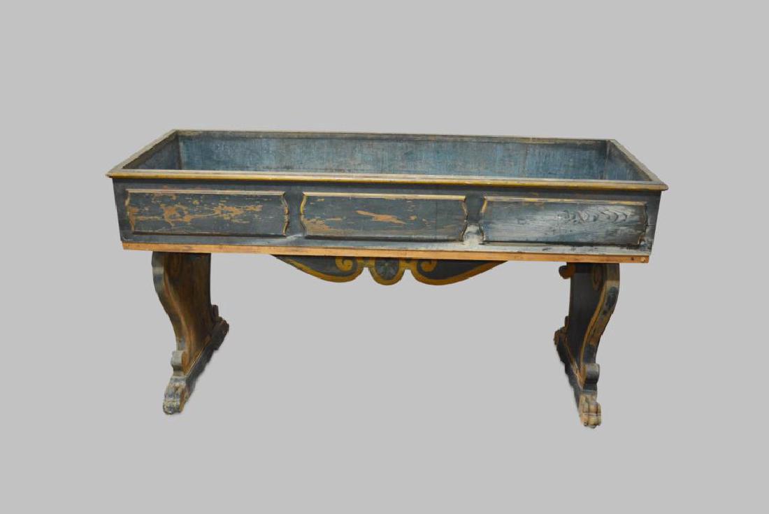 French Painted Planter Box 34"H,   66 1/2"L,   24"W (1 of 4)