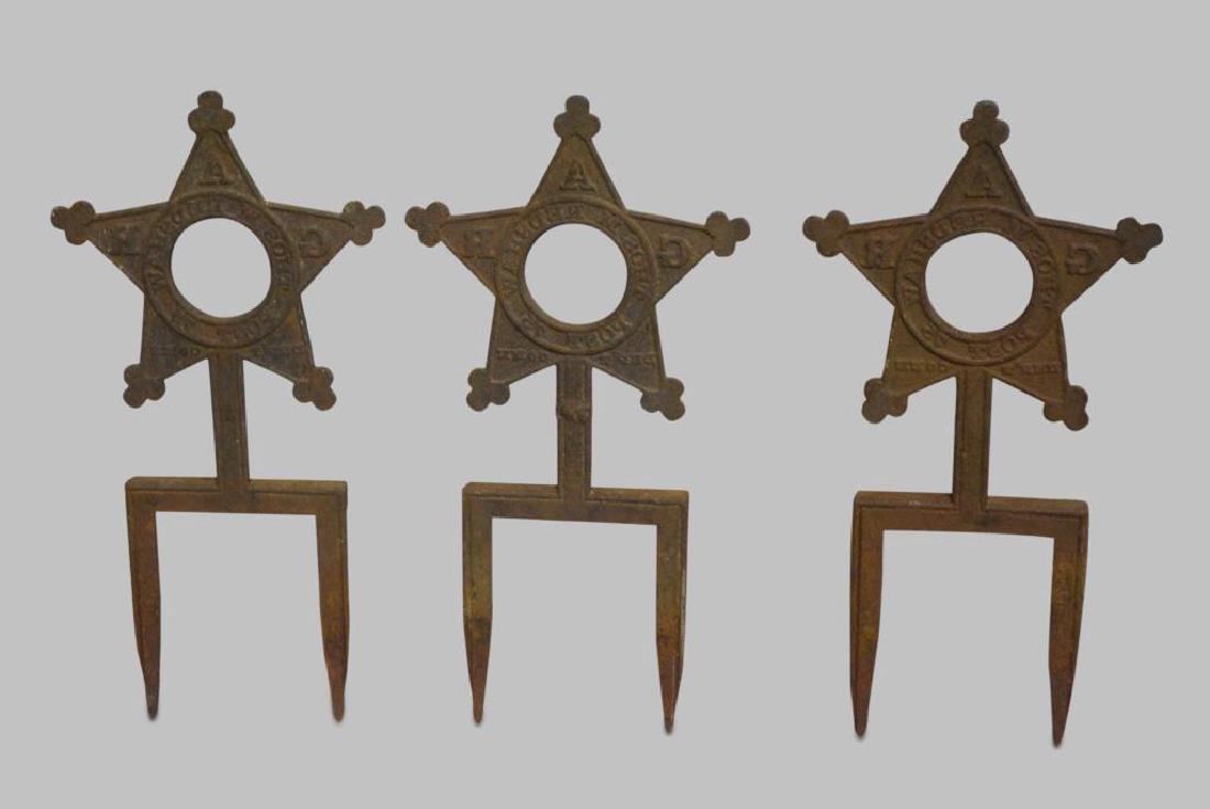 Cast Iron Marker X-3 23"  x   11 1/2"      ea. (1 of 1)