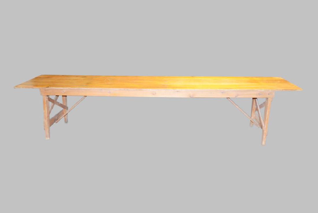 Long Pine Folding Table 30 1/2"H,   144"L,   29"W (1 of 1)