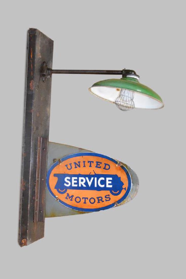 Service Station Light 40"H,   25 1/2"  x   14" (1 of 2)