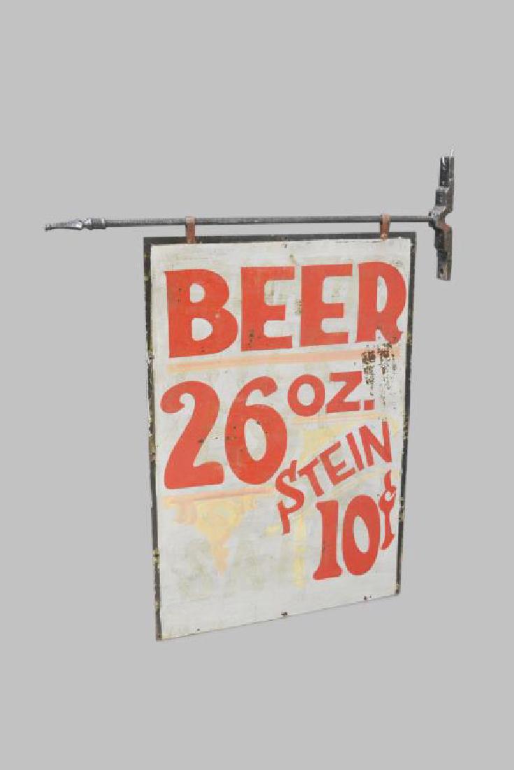 Double Sided Beer Sign 47"  x   40" (1 of 2)