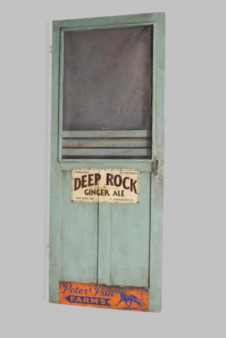Country Store Advertising Screen Door 80 1/4"  x   32" (1 of 4)