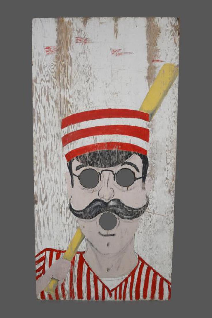 Carnival Baseball Toss Game 96"  x   48" (1 of 1)