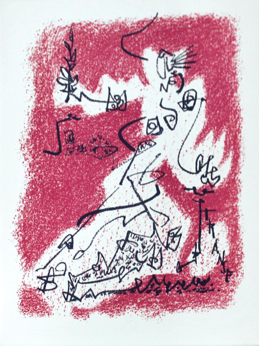 Andre Masson - "Le Depart" from Souvenirs de Portraits (1 of 1)