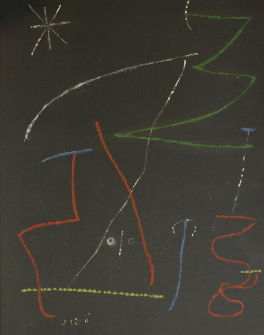 Joan Miro "Pochoir Pour" (1 of 1)