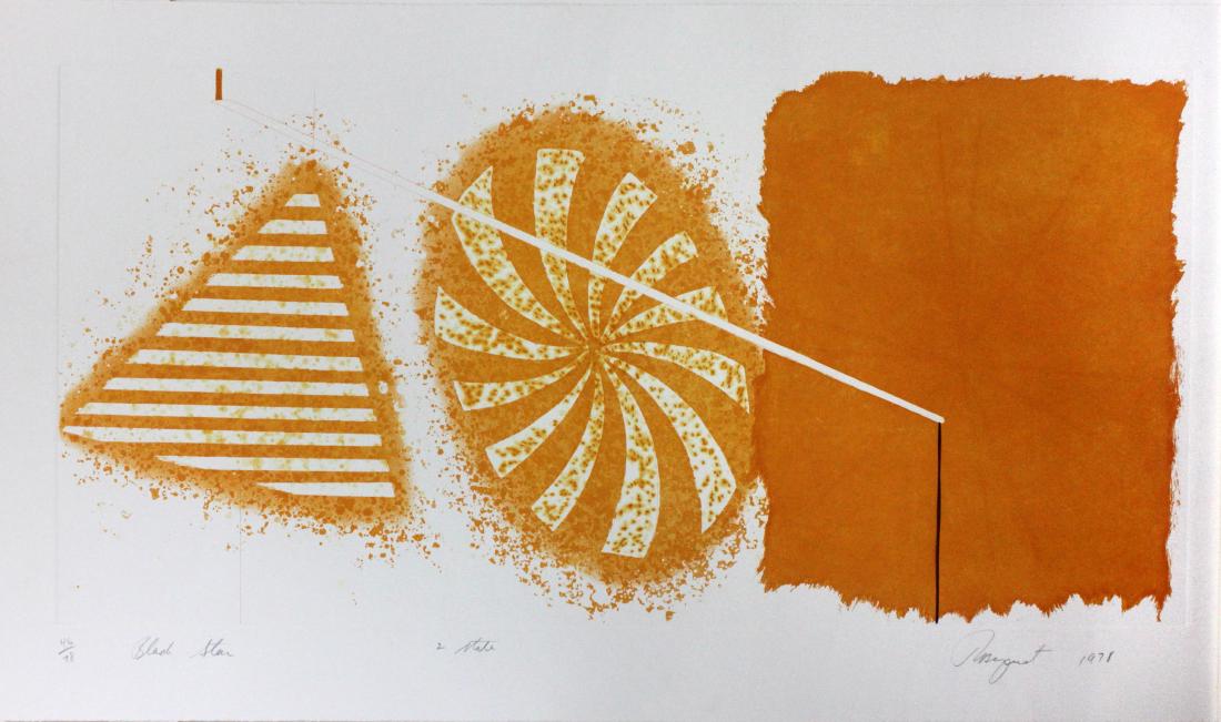 Black Star (Orange 2nd State) by James Rosenquist (1 of 4)