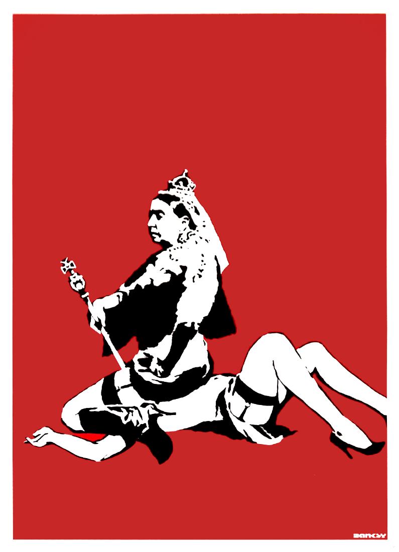 BANKSY - Queen Victoria (1 of 1)