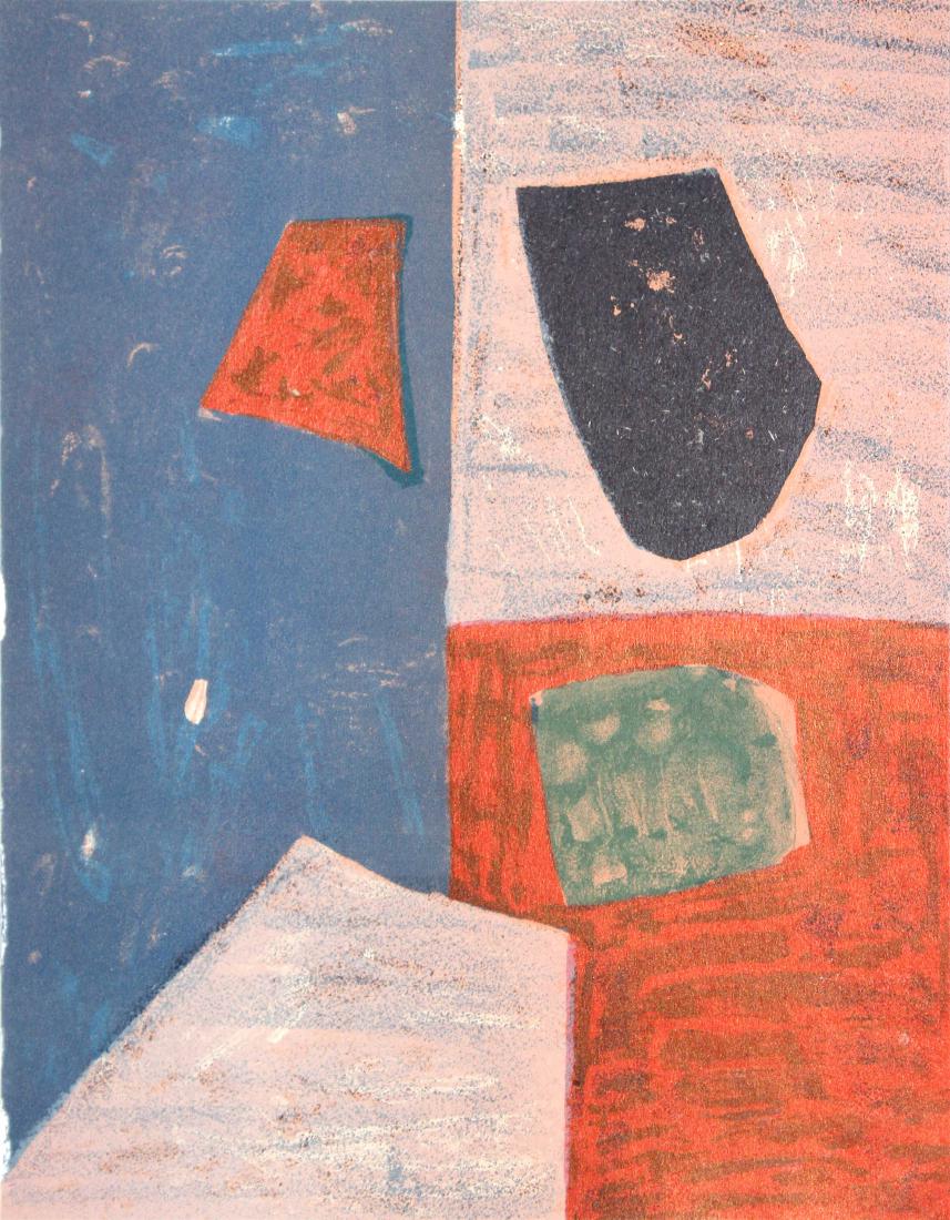 Composition Rose Rouge et Bleue by Sergio Poliakoff (1 of 1)