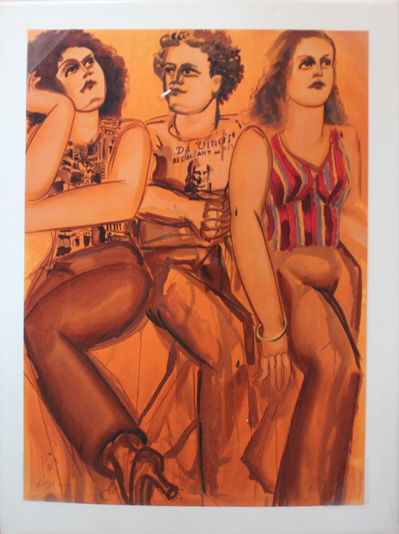 Lester Johnson "DaVinci's Restaurant" (1 of 3)