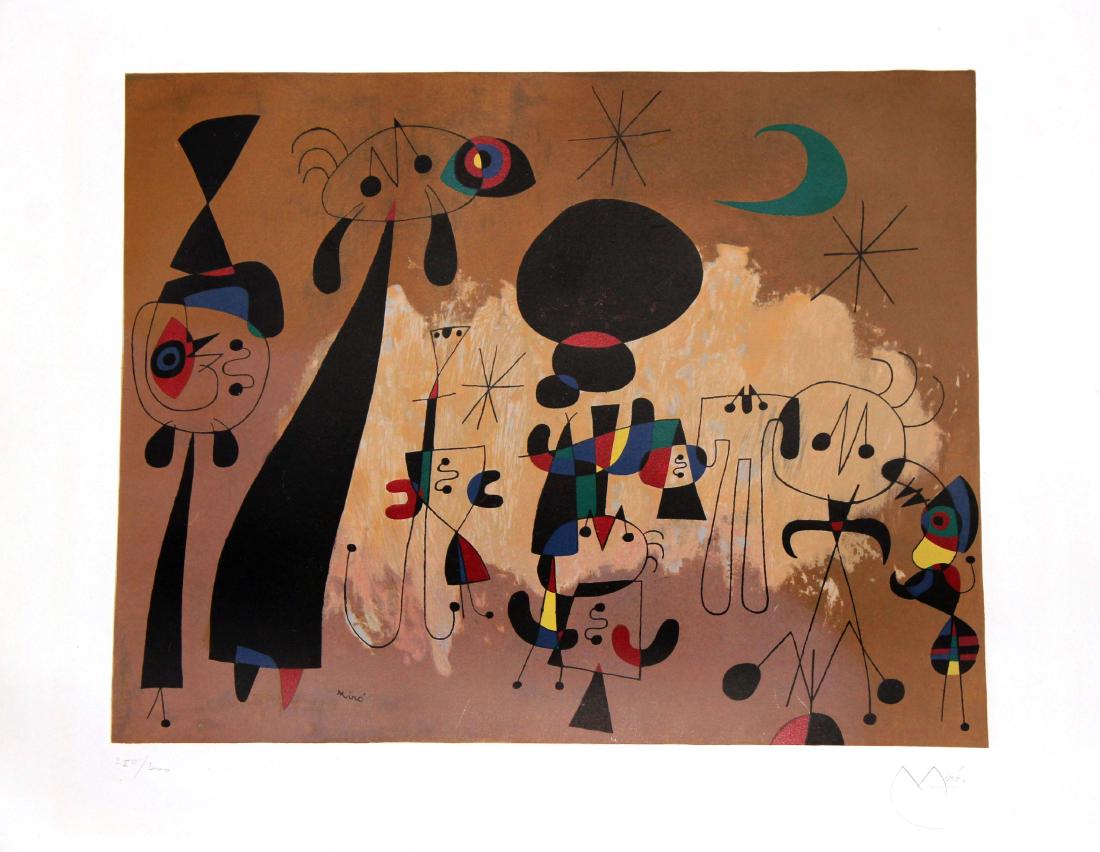 Joan Miro - Woman Moon Stars (1 of 3)
