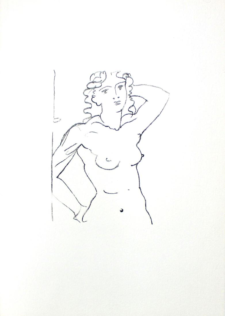 Andre Derain - "Buste de Femme (1950)" from Souvenirs: Artist: Andre Derain Title: "Buste de Femme (1950)" from Souvenirs de Portraits d'Artistes. Jacques PrÃƒÆ’Ã†â€™Ãƒâ€ Ã¢â‚¬â„¢ÃƒÆ’Ã¢â‚¬Å¡Ãƒâ€šÃ‚Â©ver