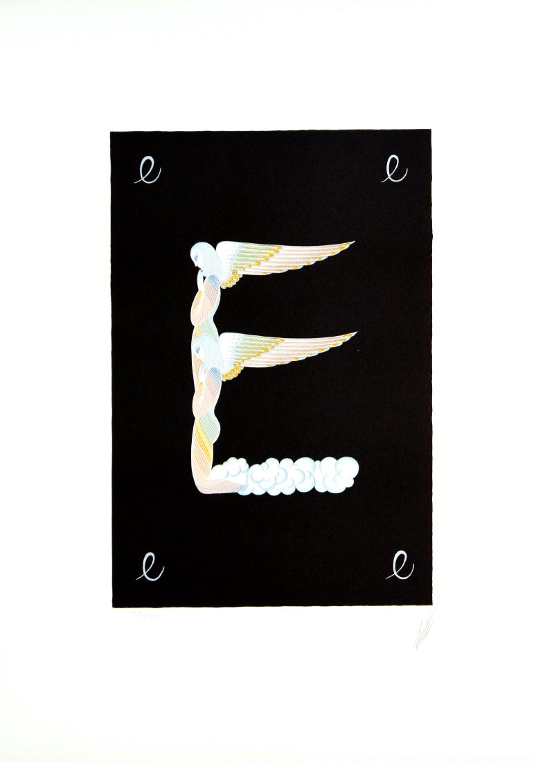 Erte "Letter E" (1 of 3)