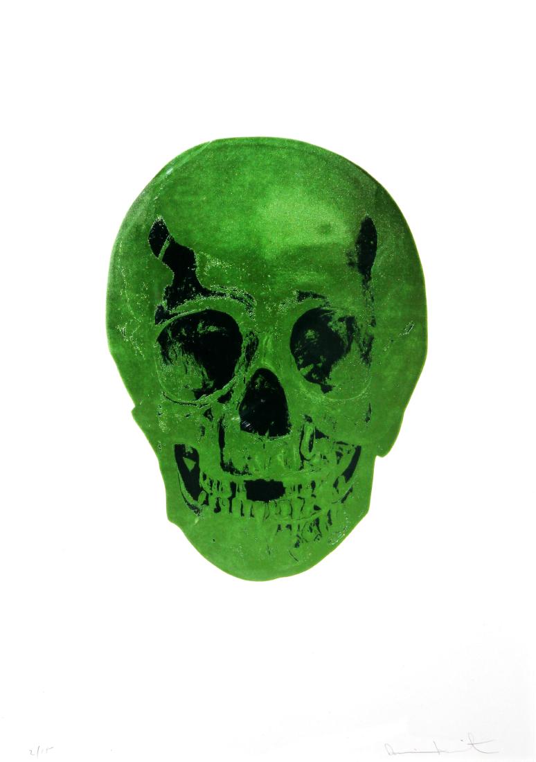 Damien Hirst, "The Dead" foil print (1 of 3)