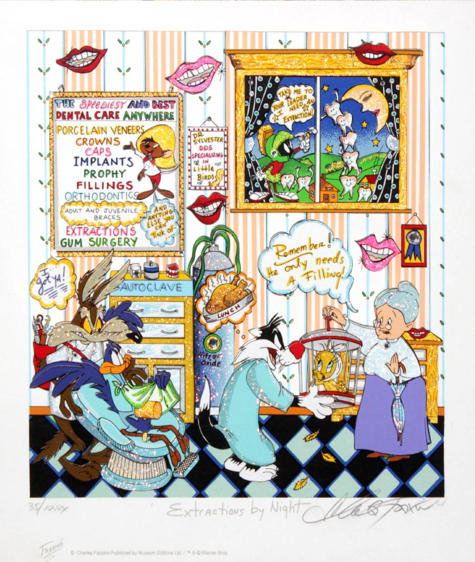 Charles Fazzino - Extractions by Night (1 of 2)