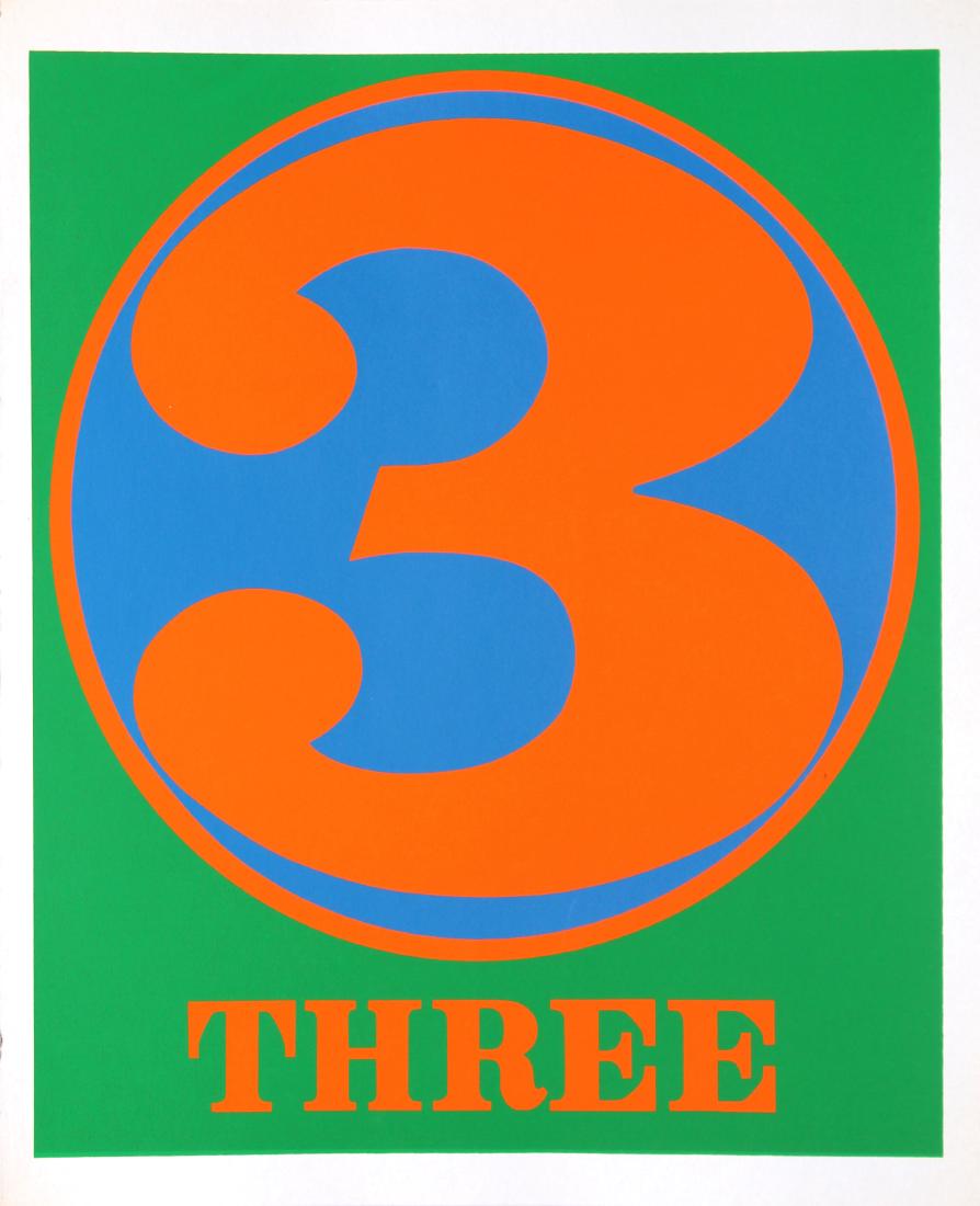 Robert Indiana - Three (1 of 1)