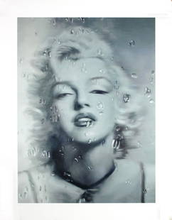 Yang Qian - Water Drop Marilyn: Artist: Yang Qian Title: Water Drop Marilyn Year: 2008 Dimensions: 40in. by 32in. Edition: Printer's Proof 9 from the limited edition of 10 Medium: Original ser