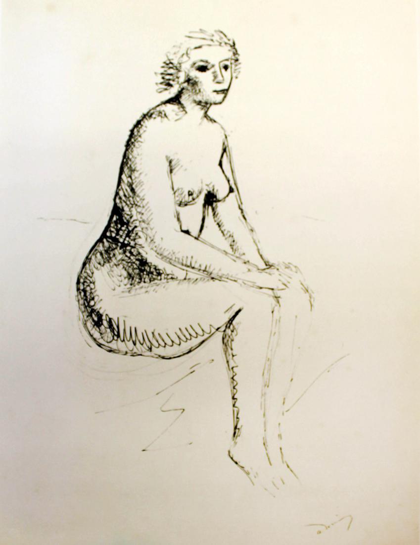 Andre Derain - Tavola 11: Artist: Andre Derain Title: Tavola 11 Dimensions: 14in. by 19.25in. Edition: 403 from the limited edition of 450 Publisher: Grafiche Milani Editrice e Societa Milano