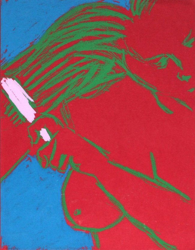 George Segal "Woman Brushing Her Hair" (1 of 2)