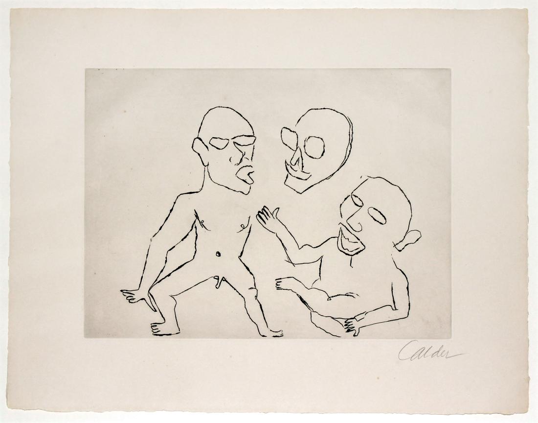 Alexander Calder - Santa Claus III (1 of 2)