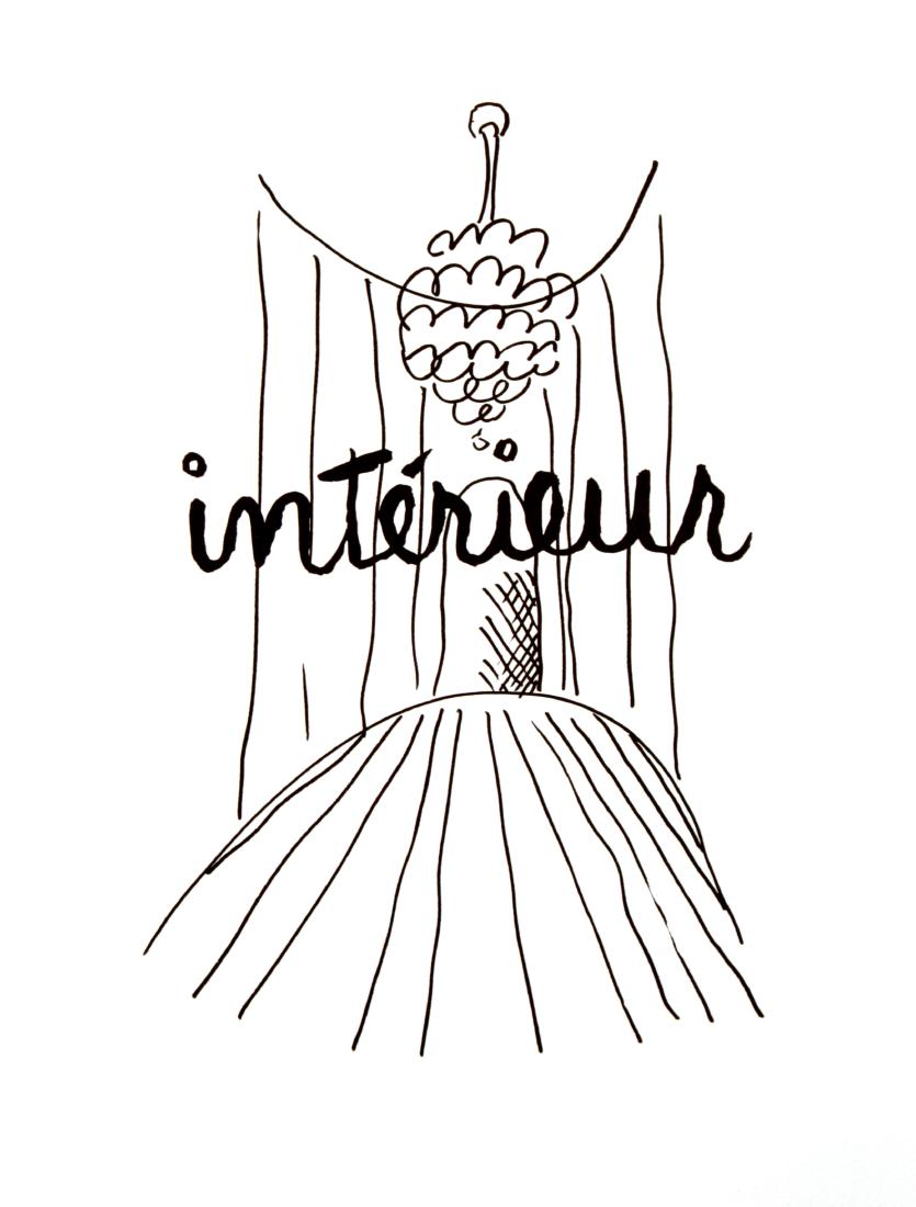 Man Ray - Interieur: Artist: Man Ray Title: Interieur Year: 1948 Dimensions: 15in. by 11.25in. Edition: From the limited edition of 150 Publisher: Editions Pierre Belfond Paris