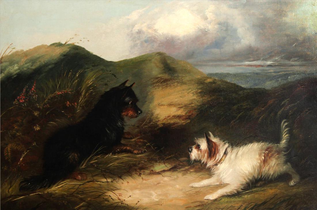 J. Langlois - Untitled Landscape Original Oil Painting (1 of 2)