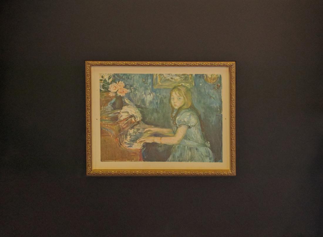 Berthe Morisot (After) "Jeune Fille Au Piano" (1 of 2)