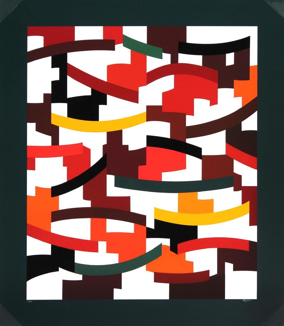 Yaacov Agam - Composition (1 of 3)