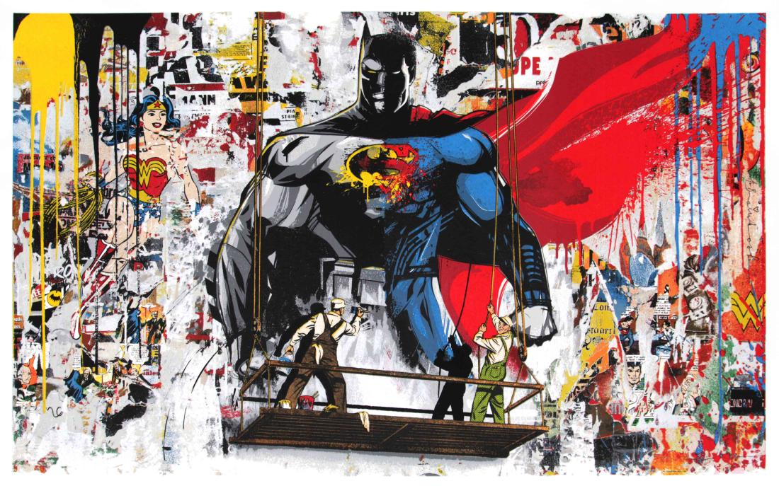 Mr. Brainwash - Batman vs. Superman (1 of 2)
