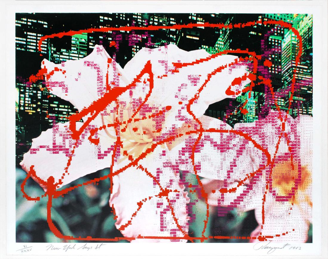 James Rosenquist - New York Says It (1 of 2)