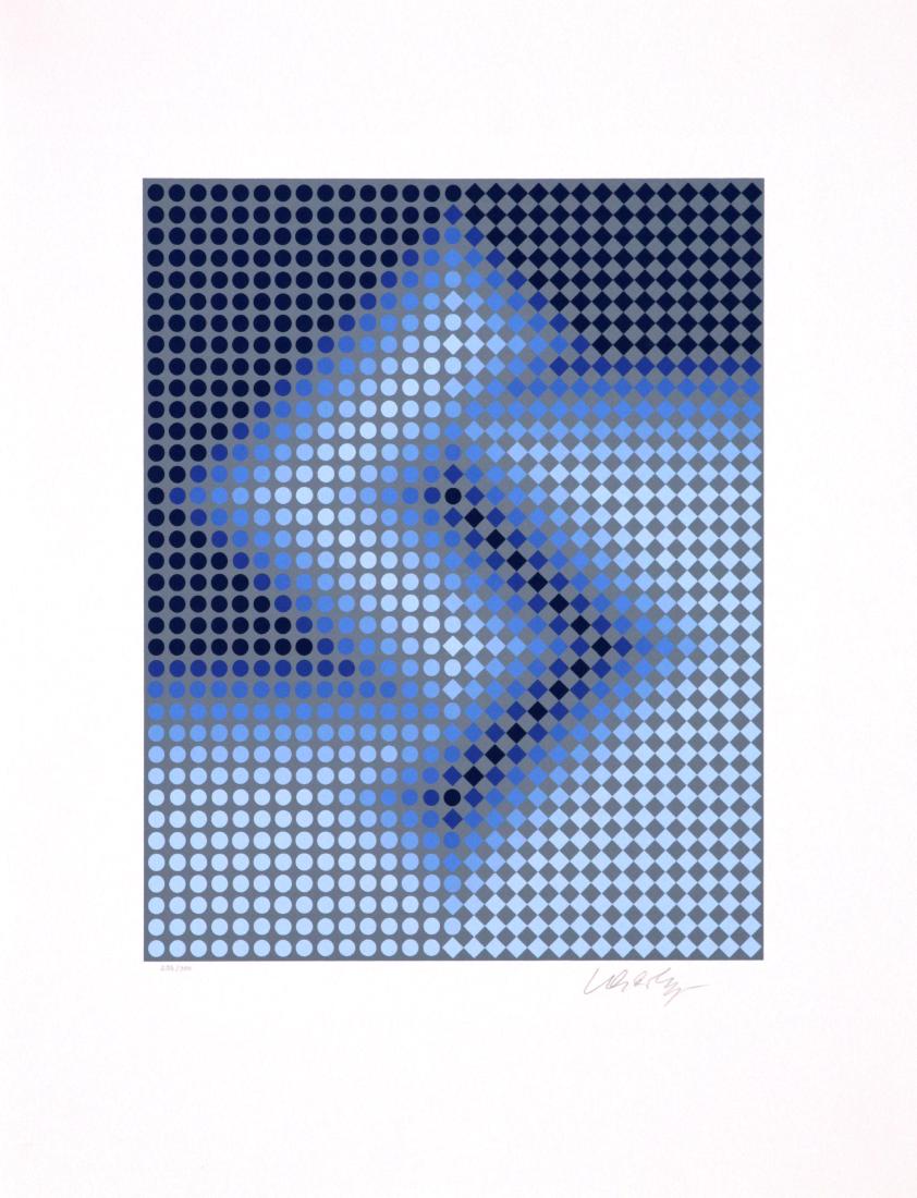 Victor Vasarely - Untitled Lithograph (1 of 3)