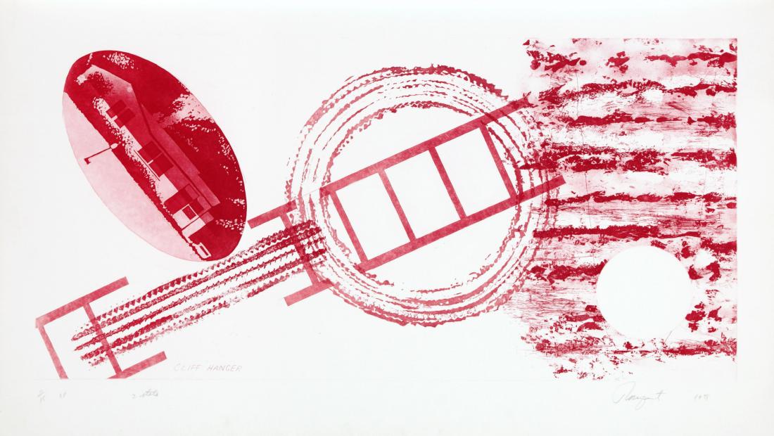 James Rosenquist - Cliff Hanger (2nd State) (1 of 3)