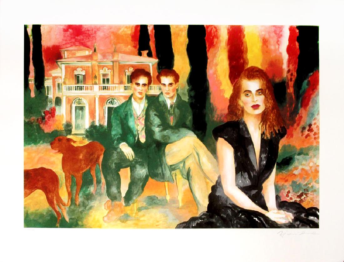 Joanna Zjawinska "Tara": Artist: Joanna Zjawinska Title: Tara Year: c. 1980's Medium: Original serigraph in colors on paper Edition: From the limited edition of 275 Size: 32" x 40" Signature: Hand signed by the artist i