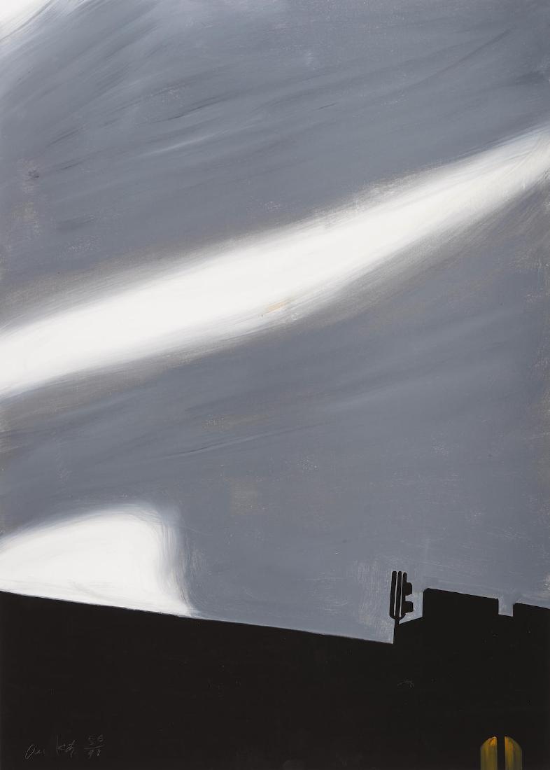 Alex Katz - Cityscape: Artist: Alex Katz Title: Cityscape Year: 2016 Dimensions: 30in. by 21.5in. Edition: 56 from the limited edition of 90 Publisher: Lococo Fine Arts Publisher St.