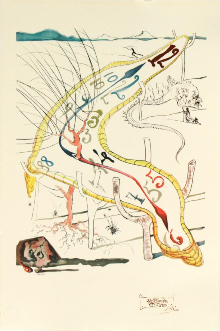 Salvador Dali (After - The Frozen Watches of Space-Time: Artist: Salvador Dali (After) Title: The Frozen Watches of Space-Time Year: 1974 Dimensions: 38 1/2in. by 27 1/2in. Edition: 399 from the limited edition of 600 Su