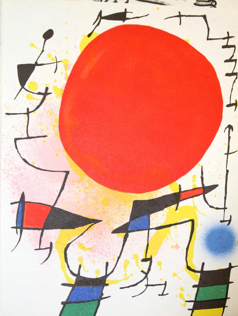 Joan Miro - Lithographie Originale (1 of 1)
