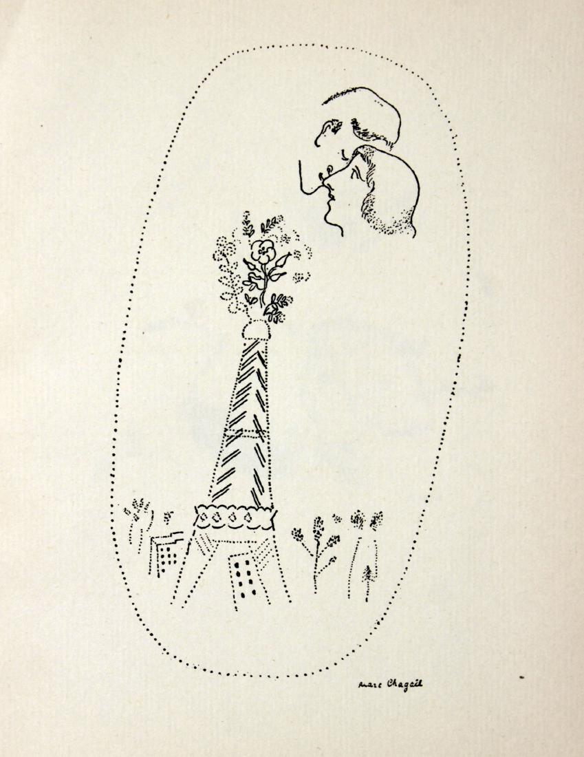 Marc Chagall - Untitled from "Love Poems" (1 of 1)
