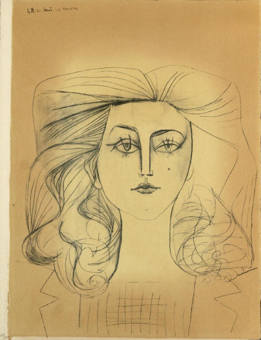 Pablo Picasso - Portrait de Francoise Gilot (1 of 1)