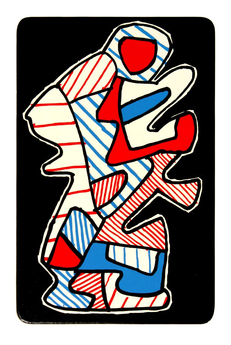 Jean Dubuffet - 2: Le Hochet (from Banque a l'Hourlope) (1 of 3)