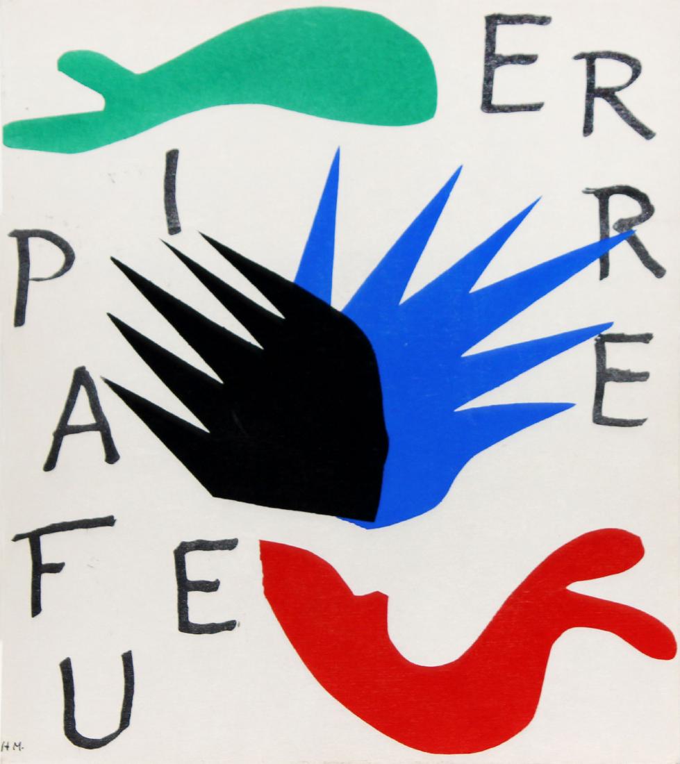 Untitled from Pierre a Feu  by Henri Matisse (1 of 2)