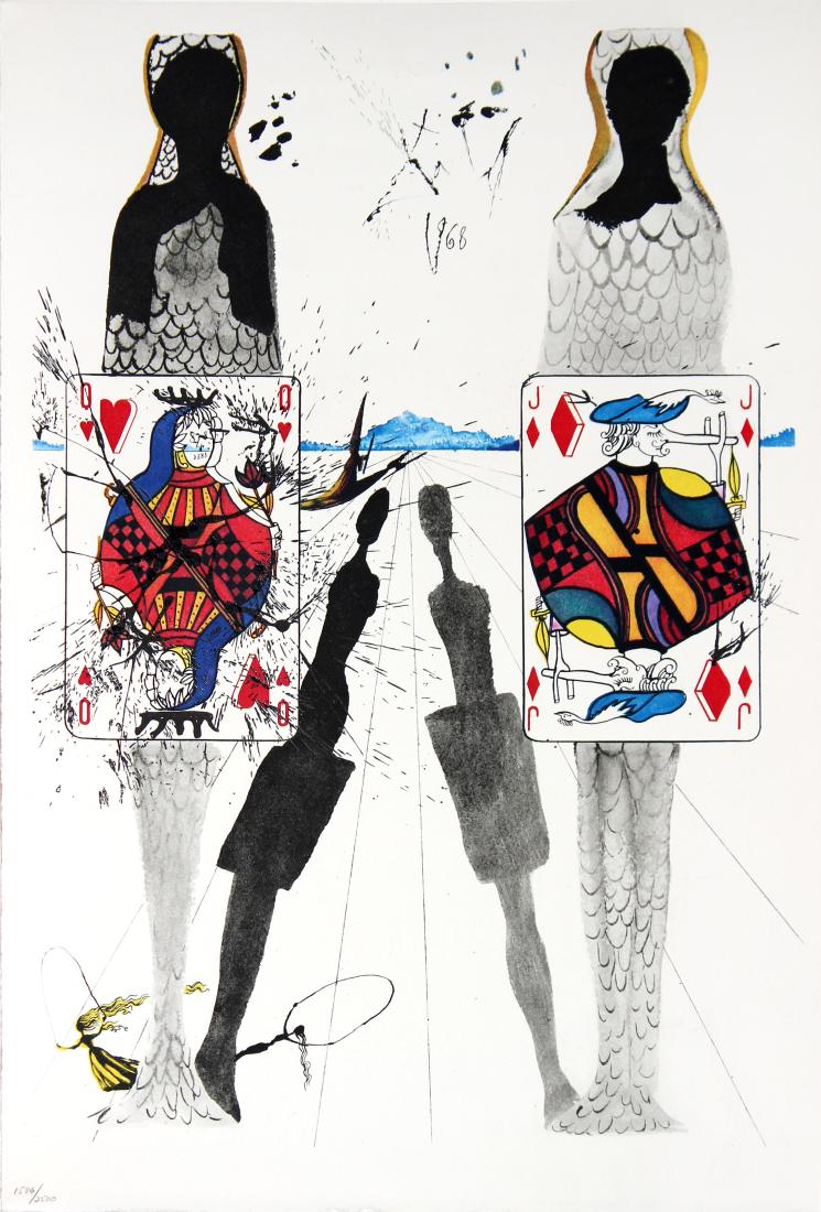 Salvador Dali - The Queen's Croquet Ground (1 of 2)