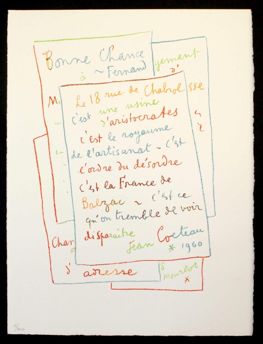Jean Cocteau - Manuscript (1 of 2)